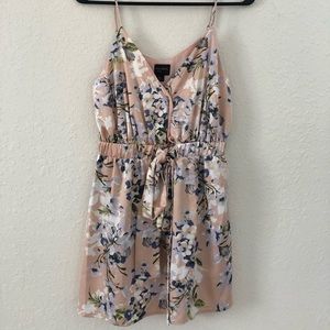 Satin Floral romper 💐